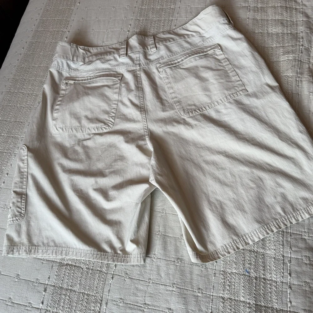 Huk Performance Fishing Short Mens XXL Tan Khaki Cargo Quick Dry Utility Pockets - Picture 5 of 6